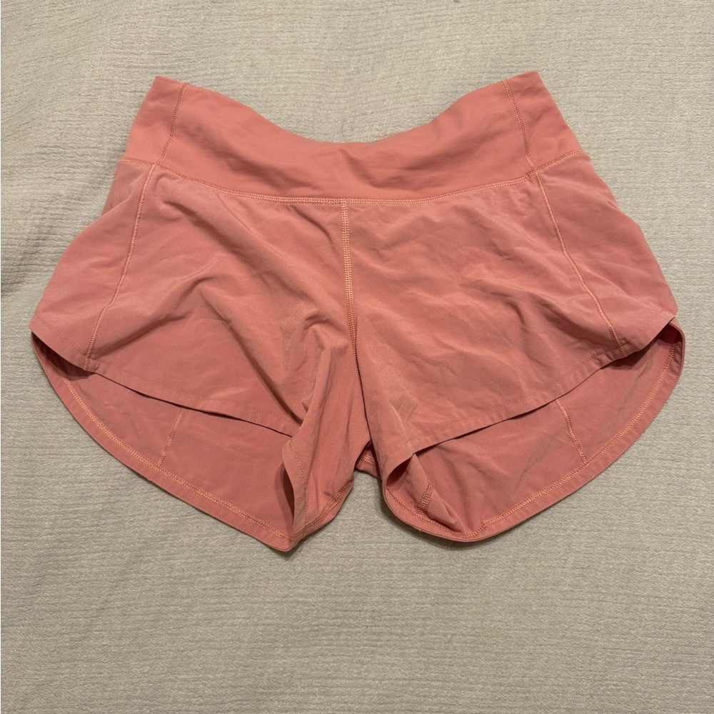 Lululemon speed up low rise shorts size 4